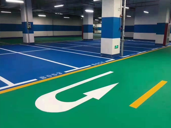 廣美室內(nèi)停車(chē)場(chǎng)地坪
